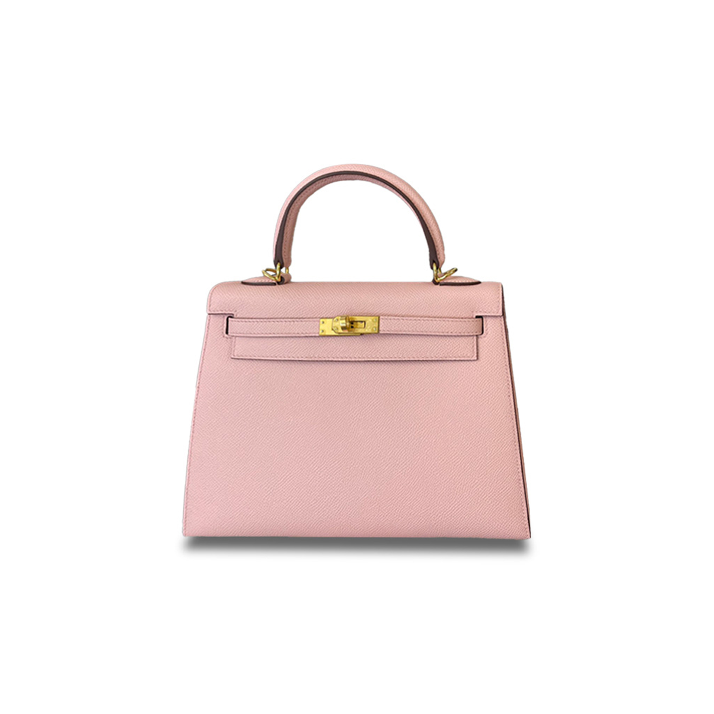 H**mes master kelly 28 epsom 3q pink gold buckle (28*22*10cm)